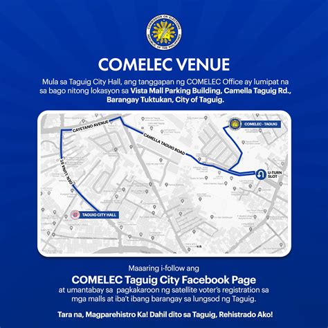 Guide to Comelec Taguig City: Voter Registration Schedule & Location.